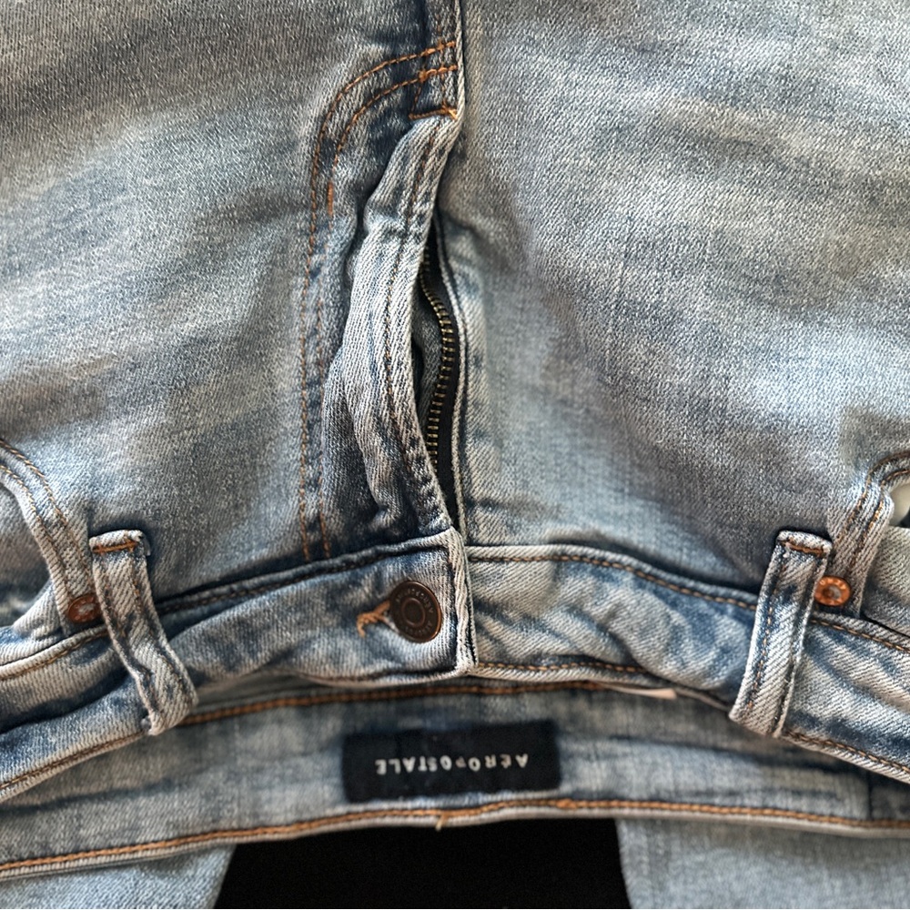 Aeropostale Light Blue Denim Pants